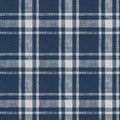 4072-70019 - Antoine Dark Blue Flannel Wallpaper by Chesapeake