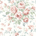 4072-70023 - Manon Rasberry Rose Stitch Wallpaper by Chesapeake