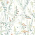 4072-70031 - Hillaire Teal Meadow Wallpaper by Chesapeake