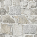 4072-70042 - Axelle Light Grey Stone Wallpaper by Chesapeake