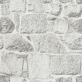 4072-70043 - Axelle White Stone Wallpaper by Chesapeake
