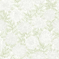 4072-70044 - Faustin Green Floral Wallpaper by Chesapeake