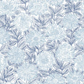 4072-70047 - Faustin Navy Floral Wallpaper by Chesapeake