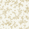 4072-70061 -Nightingale Wheat Floral Trail Wallpaper by Chesapeake