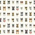 PSW1463RL - Cool Cats Peel & Stick Wallpaper by Rifle Paper