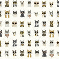 PSW1464RL - Cool Cats Peel & Stick Wallpaper by Rifle Paper