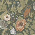 4080-44104 - Anemone Green Floral Wallpaper by A Street