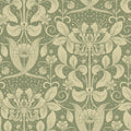 4080-83126 - Berit Green Floral Crest Wallpaper by A Street