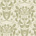 4080-83127 - Berit Olive Floral Crest Wallpaper by A Street