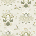 4080-83133 - Elda Olive Delicate Daises Wallpaper by A Street
