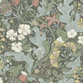 4080-83103 - Elise Green Nouveau Gardens Wallpaper by A Street
