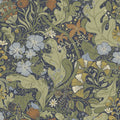 4080-83102 - Elise Indigo Nouveau Gardens Wallpaper by A Street