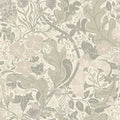 4080-83105 - Elise Light Grey Nouveau Gardens Wallpaper by A Street