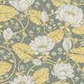 4080-83120 - Eva Yellow Lotus Dreams Wallpaper by A Street