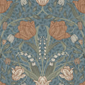 4080-33009 - Filippa Blue Tulip Wallpaper by A Street