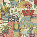 4066-26558 - Fika Plum Blissful Birds & Blooms Wallpaper by A Street