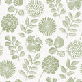 4066-26531 - Inge Moss Floral Block Print Wallpaper by A Street