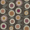 4066-26552 - Sisu Rasberry Floral Geometric Wallpaper by A Street