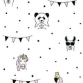 4060-381381 - Orlow Pink Llama Wallpaper by Chesapeake