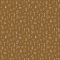 4060-139281 - Tatula Chestnut Floral Wallpaper by Chesapeake