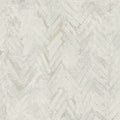 4105-86614 - Amesemi Off White Distressed Herringbone Wallpaper by A Street