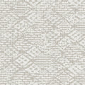 4105-86620 - Helene Silver Glitter Geometric Wallpaper by A Street