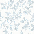 4074-26602 - Ardell Light Blue Botanical Wallpaper by A Street