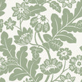 4074-87375 - Augusta Seafoam Flock Damask Wallpaper by A Street