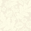 4074-87376 - Augusta White Flock Damask Wallpaper by A Street