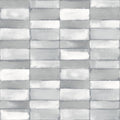 4074-26644 - Braden Grey Tile Wallpaper by A Street