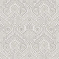 4074-26612 - Fernback Grey Ornate Botanical Wallpaper by A Street