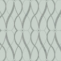 MD7172 - Blue and Silver Graceful Geo Wallpaper- Modern Metals 2