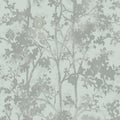 MD7142 - Spa and Silver Shimmering Foliage Wallpaper- Modern Metals 2
