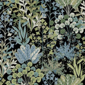 BL1811 - Forest Floor Wallpaper-Blooms 2 by York