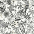 BL1703 - Rainforest Wallpaper-Blooms 2 by York