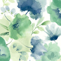 BL1774 - Watercolor Bouquet Wallpaper-Blooms 2 by York