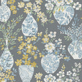 4120-72003 - Harper Grey Floral Vase Wallpaper-Middleton by A Street