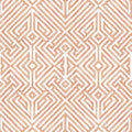 4120-26848 - Lyon Coral Geometric Key Wallpaper-Middleton by A Street