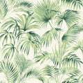 4071-71014 - Manaus Green Palm Frond Wallpaper-Blue Heron