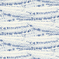 4071-71046 - Rannell Navy Abstract Scallop Wallpaper-Blue Heron