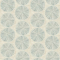 4071-71028 - Sea Biscuit Aqua Sand Dollar Wallpaper-Blue Heron