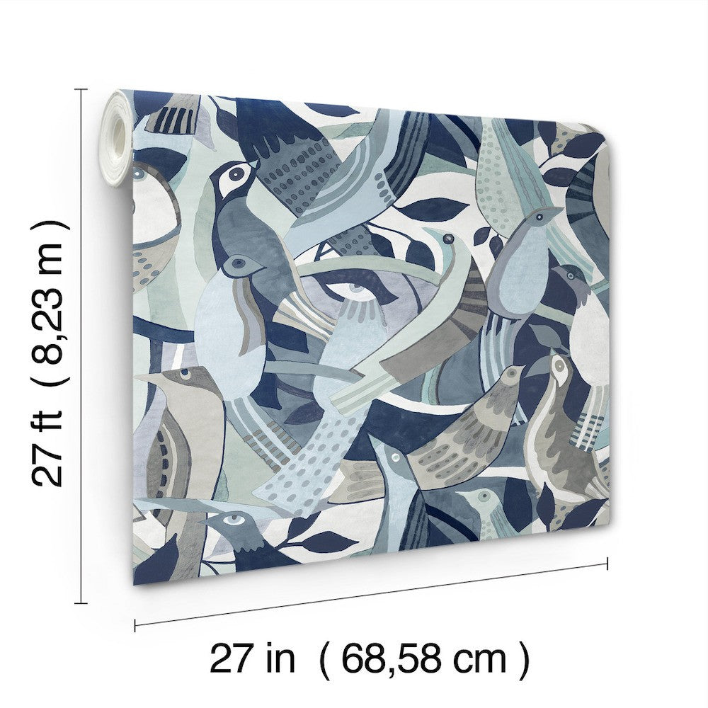 Abstract Map Flocking Patterns AG2015 - Fauvist Flock Wallpaper-Artistic Abstracts by York – Wallpaper ...