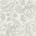 4034-26780 - Culver Grey Jacobean Wallpaper by Scott Living