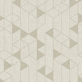 4034-26770 - Fairbank Champagne Linen Geometric Wallpaper by Scott Living