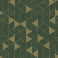 4034-26774 - Fairbank Evergreen Linen Geometric Wallpaper by Scott Living