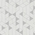 4034-26771 - Fairbank Silver Linen Geometric Wallpaper by Scott Living