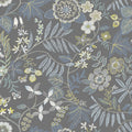 4034-72136 - Marilyn Light Grey Floral Trail Wallpaper by Scott Living
