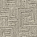 4034-72140 - Mortenson Taupe Geometric Wallpaper by Scott Living