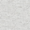 4034-26785 - Trippet Grey Zen Waves Wallpaper by Scott Living