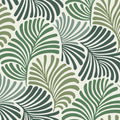 4034-72127 - Trousdale Green Fanning Flora Wallpaper by Scott Living